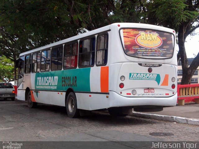 TRANSPAM - Transportadora de Passageiros Miguelense 2206 na cidade de Maceió, Alagoas, Brasil, por Jefferson  Ygor. ID da foto: 2461988.