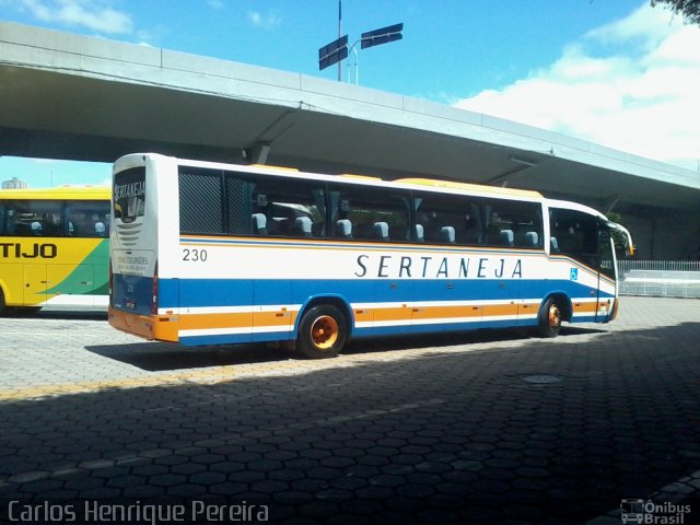 Viação Sertaneja 230 na cidade de Belo Horizonte, Minas Gerais, Brasil, por Carlos Henrique Pereira. Número da foto: #2460851.