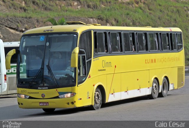 Viação Itapemirim 8095 na cidade de Paraíba do Sul, Rio de Janeiro, Brasil, por Caio César A.. ID da foto: 2461285.