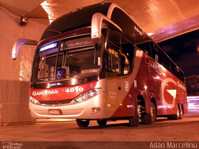 Expresso Gardenia 4010 na cidade de Belo Horizonte, Minas Gerais, Brasil, por Adão Raimundo Marcelino. Número da foto: #2461428.
