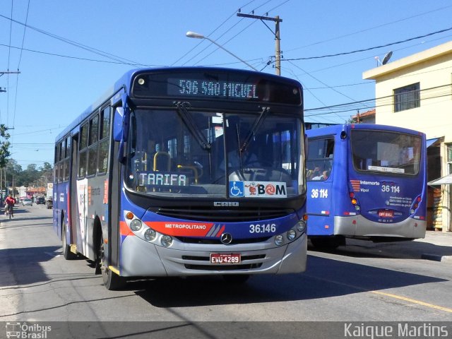 Vipol Transportes Rodoviários - TIPBUS - Transportes Intermunicipal 36.146 na cidade de São Paulo, São Paulo, Brasil, por Kaique Martins. Número da foto: #2462576.