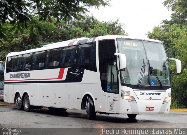 Auto Viação Catarinense 2858 na cidade de São Paulo, São Paulo, Brasil, por Pedro Henrique Gumercindo da Silva. Número da foto: #2462513.