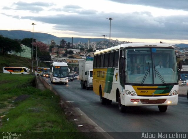Empresa Gontijo de Transportes 3180 na cidade de Belo Horizonte, Minas Gerais, Brasil, por Adão Raimundo Marcelino. Número da foto: #2463935.