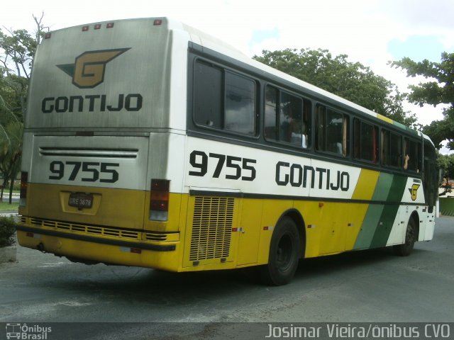 Empresa Gontijo de Transportes 9755 na cidade de Curvelo, Minas Gerais, Brasil, por Josimar Vieira. ID da foto: 2463270.