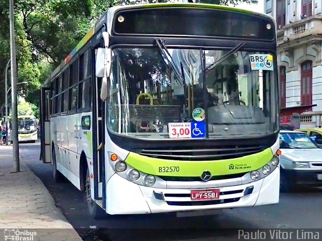 Viação Pavunense B32570 na cidade de Rio de Janeiro, Rio de Janeiro, Brasil, por Paulo Vitor Lima. Número da foto: #2465305.