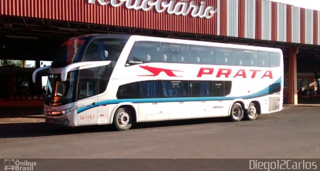 Expresso de Prata 161157 na cidade de Tupã, São Paulo, Brasil, por Diego Carlos Oliveira. Número da foto: #2464418.