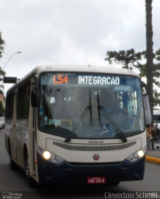 Visate - Viação Santa Tereza 218 na cidade de Caxias do Sul, Rio Grande do Sul, Brasil, por Cleverton Schmitt. Número da foto: #2464362.