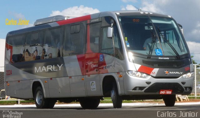 Expresso Marly 2224 na cidade de Goiânia, Goiás, Brasil, por Carlos Júnior. ID da foto: 2465075.