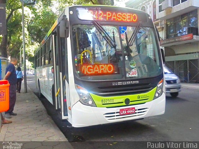Viação Pavunense B32508 na cidade de Rio de Janeiro, Rio de Janeiro, Brasil, por Paulo Vitor Lima. Número da foto: #2465309.