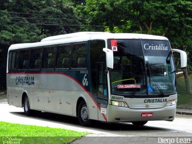 Expresso Cristália 203071 na cidade de São Paulo, São Paulo, Brasil, por Diego Leão. ID da foto: 2464981.