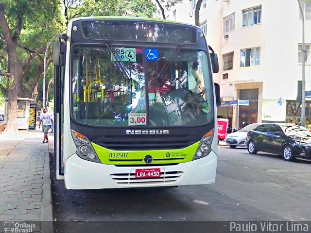 Viação Pavunense B32507 na cidade de Rio de Janeiro, Rio de Janeiro, Brasil, por Paulo Vitor Lima. Número da foto: #2465301.