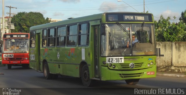 1001 Expresso 42-181 na cidade de São Luís, Maranhão, Brasil, por Romulo de Oliveira Clementino. ID da foto: 2465598.