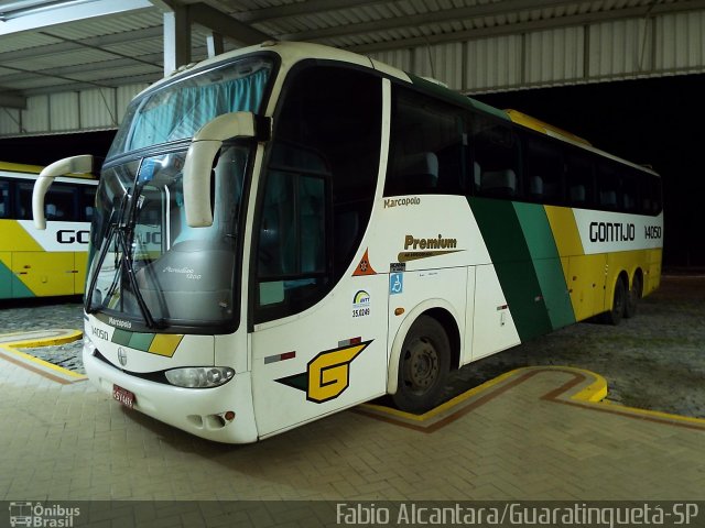 Empresa Gontijo de Transportes 14050 na cidade de Roseira, São Paulo, Brasil, por Fabio Alcantara. Número da foto: #2464128.