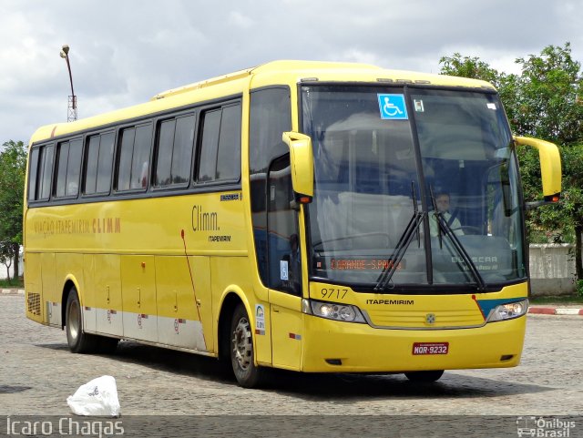 Viação Itapemirim 9717 na cidade de Vitória da Conquista, Bahia, Brasil, por Ícaro Chagas. ID da foto: 2465007.