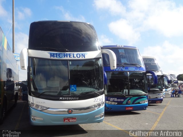 Michelon Turismo 2230 na cidade de Aparecida, São Paulo, Brasil, por Guilherme Antonio. Número da foto: #2465567.