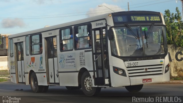 Autoviaria Matos 28-007 na cidade de São Luís, Maranhão, Brasil, por Romulo de Oliveira Clementino. Número da foto: #2465624.