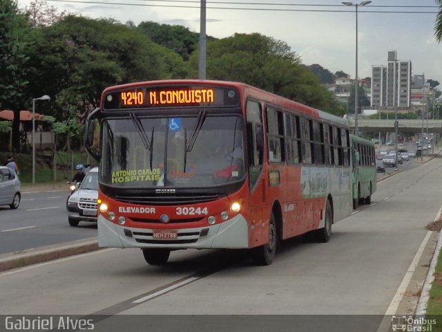 Expresso Luziense > Territorial Com. Part. e Empreendimentos 30244 na cidade de Belo Horizonte, Minas Gerais, Brasil, por Matheus  Felipe. ID da foto: 2466476.