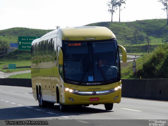Viação Itapemirim 60585 na cidade de Jacareí, São Paulo, Brasil, por Vinicius Miranda. Número da foto: #2466672.