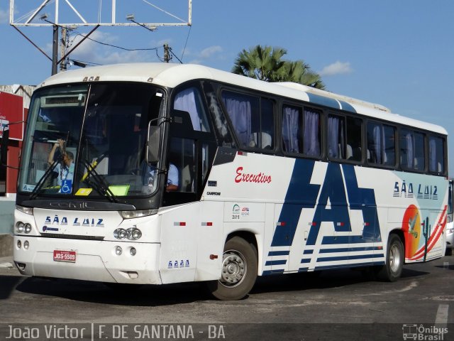 Empresa de Transportes São Luiz 6220 na cidade de Feira de Santana, Bahia, Brasil, por João Victor. ID da foto: 2467916.