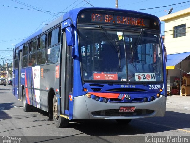 Vipol Transportes Rodoviários - TIPBUS - Transportes Intermunicipal 36.126 na cidade de São Paulo, São Paulo, Brasil, por Kaique Martins. Número da foto: #2468026.