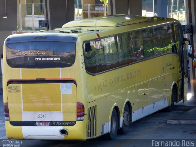 Viação Itapemirim 5541 na cidade de Ribeirão Preto, São Paulo, Brasil, por Fernando Reis. Número da foto: #2466797.