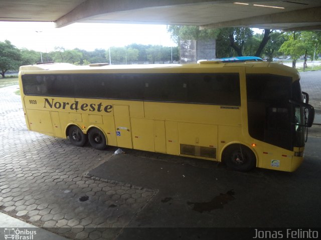 Viação Nordeste 9020 na cidade de João Pessoa, Paraíba, Brasil, por Jonas Felinto. Número da foto: #2467876.