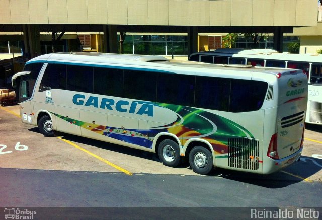 Viação Garcia 7826 na cidade de Ribeirão Preto, São Paulo, Brasil, por Reinaldo Neto. Número da foto: #2467223.