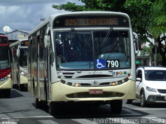 VSCL - Viação São Cristóvão 790 na cidade de Juiz de Fora, Minas Gerais, Brasil, por André Luiz Gomes de Souza. Número da foto: #2469822.