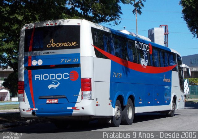 Viação Riodoce 71231 na cidade de Vitória, Espírito Santo, Brasil, por Cristiano Soares da Silva. ID da foto: 2468722.