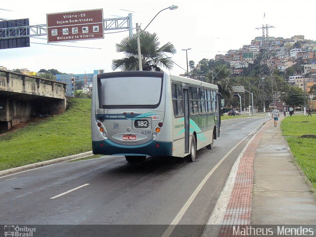 Viação Grande Vitória 6350 na cidade de Vitória, Espírito Santo, Brasil, por Matheus Mendes. Número da foto: #2468620.