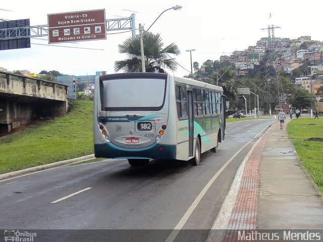 Viação Grande Vitória 6350 na cidade de Vitória, Espírito Santo, Brasil, por Matheus Mendes. ID da foto: 2468620.