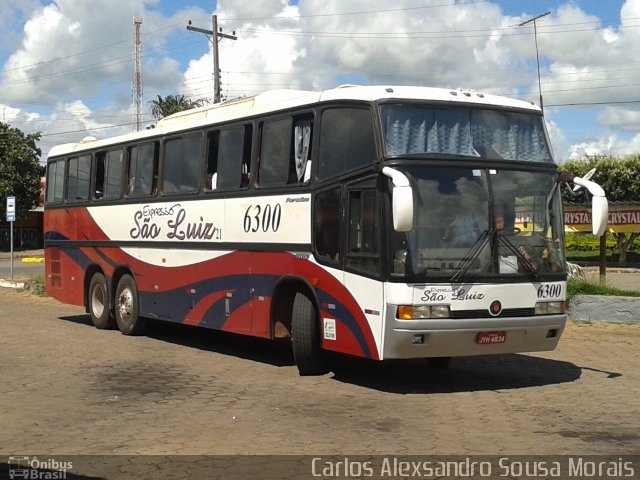 Expresso São Luiz 6300 na cidade de Piranhas, Goiás, Brasil, por Carlos Alexsandro Sousa Morais. Número da foto: #2468478.