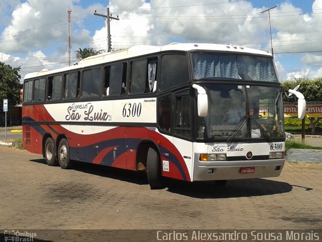 Expresso São Luiz 6300 na cidade de Piranhas, Goiás, Brasil, por Carlos Alexsandro Sousa Morais. ID da foto: 2468478.