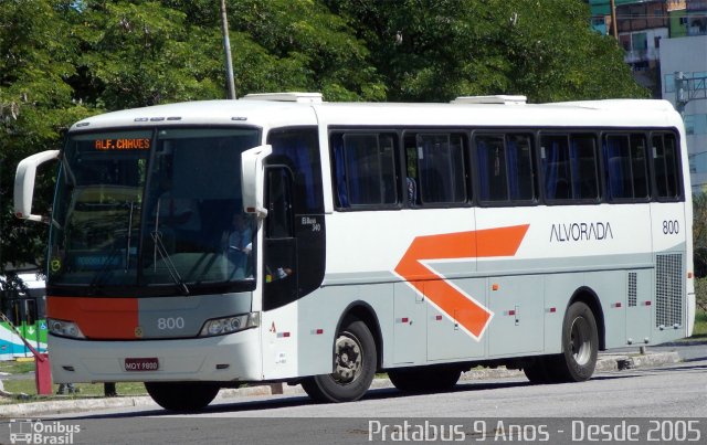 Viação Alvorada 800 na cidade de Vitória, Espírito Santo, Brasil, por Cristiano Soares da Silva. ID da foto: 2468730.