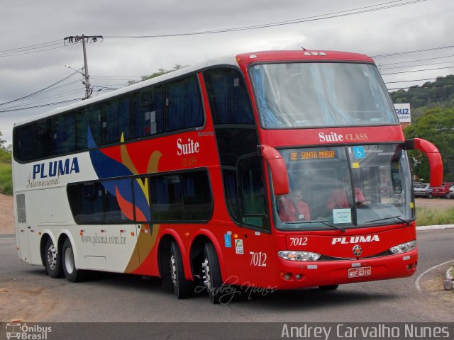 Pluma Conforto e Turismo 7012 na cidade de Santa Maria, Rio Grande do Sul, Brasil, por Andrey Carvalho Nunes. Número da foto: #2469869.