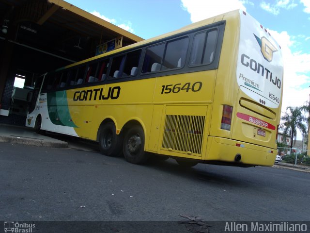 Empresa Gontijo de Transportes 15640 na cidade de Uberaba, Minas Gerais, Brasil, por Allen Maximiliano. ID da foto: 2468545.