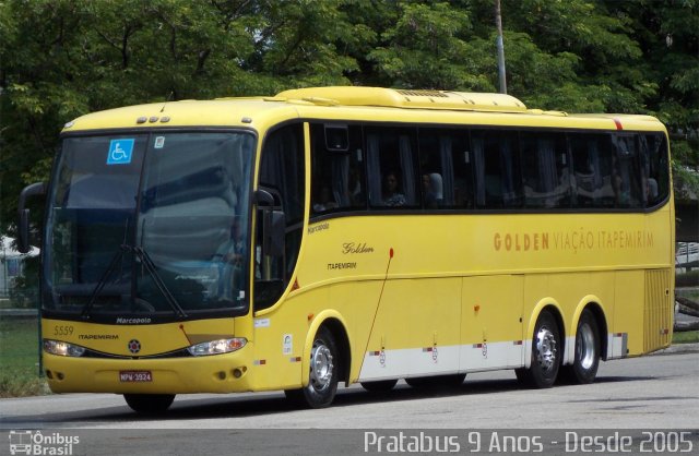 Viação Itapemirim 5559 na cidade de Vitória, Espírito Santo, Brasil, por Cristiano Soares da Silva. ID da foto: 2468732.