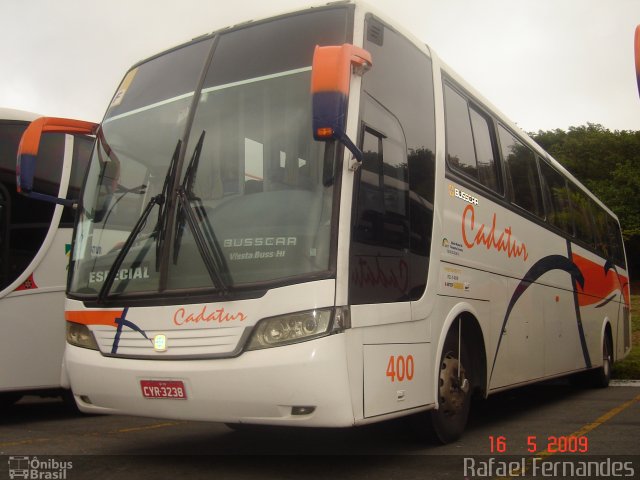Cadatur Transportes e Turismo 400 na cidade de Aparecida, São Paulo, Brasil, por Rafael Fernandes. Número da foto: #2510545.