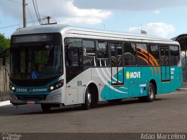 Autotrans > Turilessa 25696 na cidade de Belo Horizonte, Minas Gerais, Brasil, por Adão Raimundo Marcelino. ID da foto: 2511175.