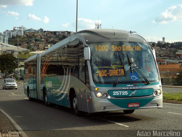 Autotrans > Turilessa 25725 na cidade de Belo Horizonte, Minas Gerais, Brasil, por Adão Raimundo Marcelino. ID da foto: 2511168.