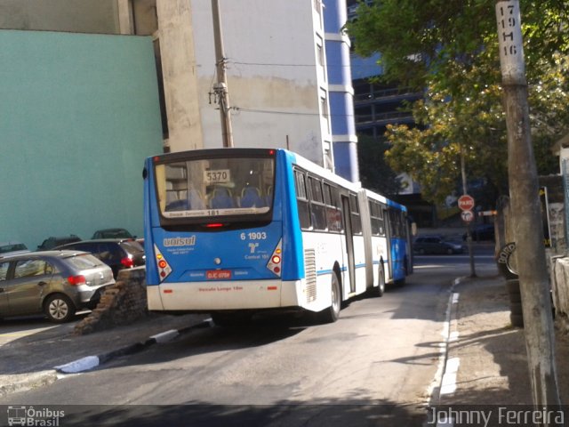 Viação Cidade Dutra 6 1903 na cidade de São Paulo, São Paulo, Brasil, por Johnny Ferreira. ID da foto: 2509540.