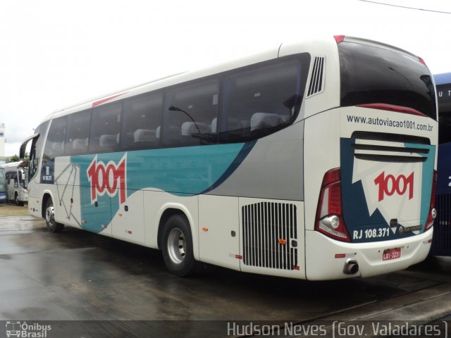 Auto Viação 1001 RJ 108.371 na cidade de Governador Valadares, Minas Gerais, Brasil, por Hudson Neves. ID da foto: 2510924.