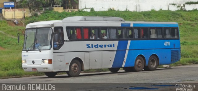 Sideral Transportes e Turismo 4010 na cidade de São Luís, Maranhão, Brasil, por Romulo de Oliveira Clementino. Número da foto: #2510768.