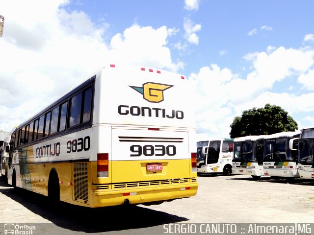 Empresa Gontijo de Transportes 9830 na cidade de Almenara, Minas Gerais, Brasil, por Sérgio Augusto Braga Canuto. Número da foto: #2527980.