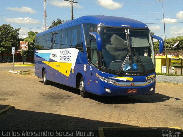 Nacional Expresso 72315 na cidade de Piranhas, Goiás, Brasil, por Carlos Alexsandro Sousa Morais. Número da foto: #2526394.