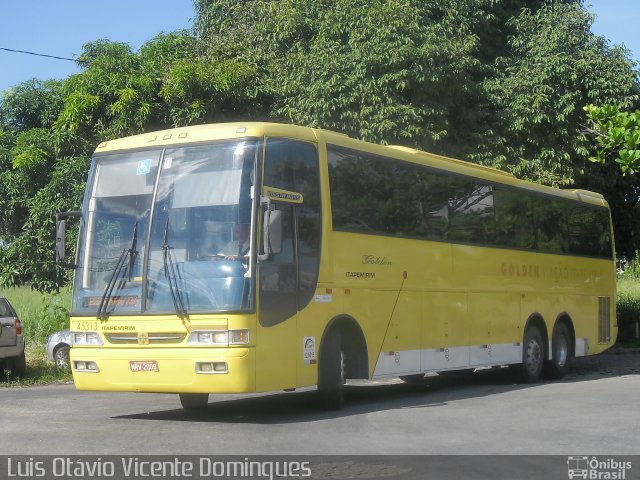 Viação Itapemirim 45313 na cidade de Campos dos Goytacazes, Rio de Janeiro, Brasil, por Luis Otávio Vicente Domingues. ID da foto: 2527385.