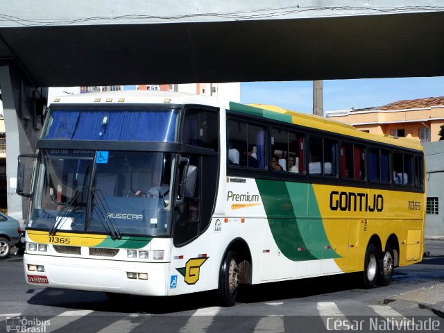 Empresa Gontijo de Transportes 11365 na cidade de Belo Horizonte, Minas Gerais, Brasil, por César Natividade. Número da foto: #2528939.
