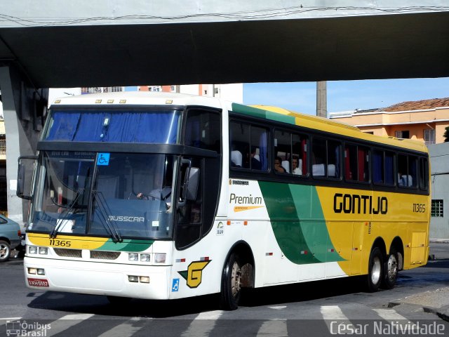 Empresa Gontijo de Transportes 11365 na cidade de Belo Horizonte, Minas Gerais, Brasil, por César Natividade. ID da foto: 2528939.