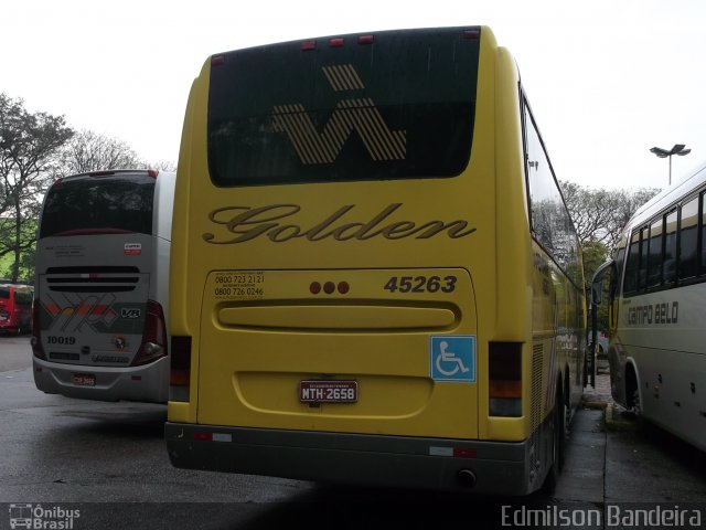 Viação Itapemirim 45263 na cidade de São Paulo, São Paulo, Brasil, por Edmilson Bandeira. Número da foto: #2528065.