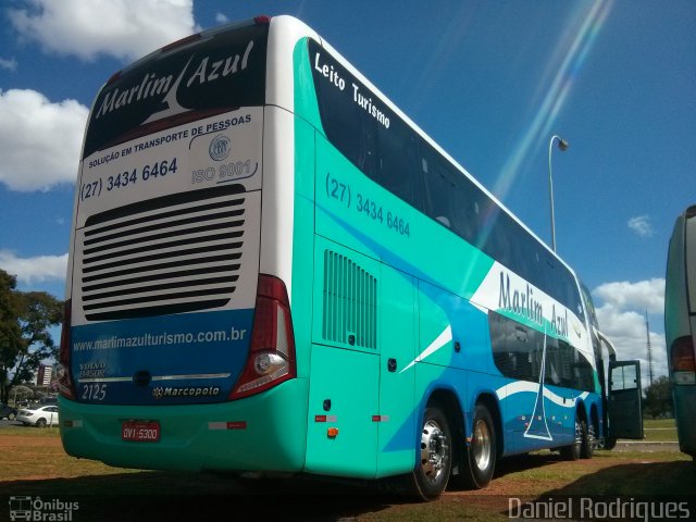 Marlim Azul Turismo 2125 na cidade de Brasília, Distrito Federal, Brasil, por Daniel Rodrigues. Número da foto: #2529905.